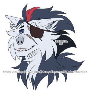 Rendered headshot ($20) Character @StarlightHL