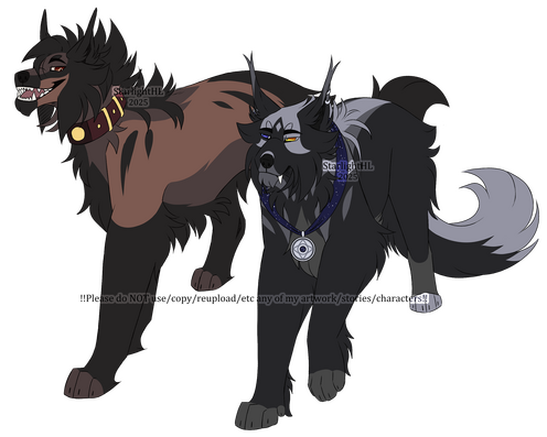Sketch fullbody + additional character ($30) Characters @StarlightHL