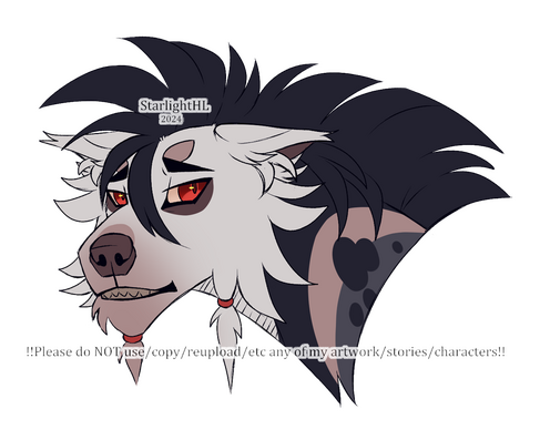 Sketch headshot ($10) Character @StarlightHL