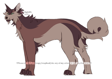 Sketch fullbody + transparent background ($20) Character @StarlightHL