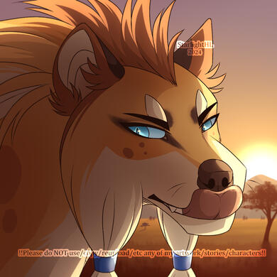 Rendered headshot + shading and stylized background ($44) Character @HowlAashir